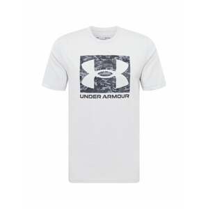 UNDER ARMOUR Funkční tričko  šedý melír / černá