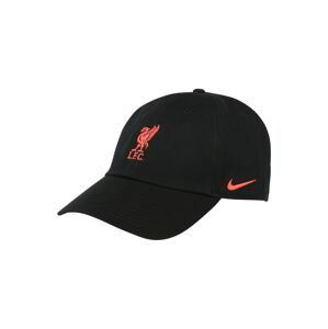 NIKE Sportovní kšiltovka 'Liverpool FC Heritage86'  černá / korálová