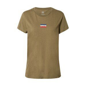 LEVI'S Tričko 'THE PERFECT TEE GREENS'  námořnická modř / khaki / červená / bílá