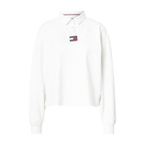 Tommy Jeans Tričko  bílá / ohnivá červená / námořnická modř