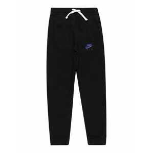Nike Sportswear Kalhoty  černá / modrá