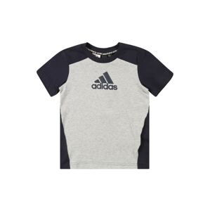 ADIDAS PERFORMANCE Funkční tričko  šedá / antracitová