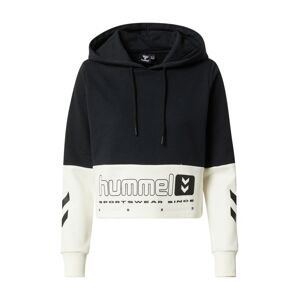 Hummel Sportsweatshirt  černá / barva bílé vlny