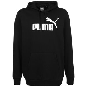 PUMA Sportovní mikina  černá / bílá