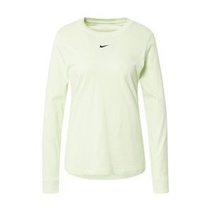 Nike Sportswear Tričko  černá / pastelově zelená