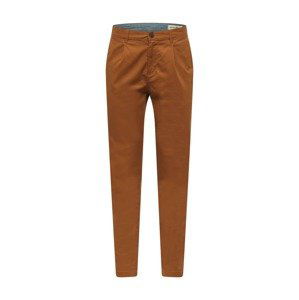 TOM TAILOR DENIM Chino kalhoty  karamelová