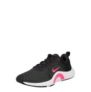 NIKE Sportovní boty 'Renew In-Season'  tmavě šedá / tmavě fialová / pink / černá