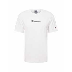 Champion Authentic Athletic Apparel Tričko  bílá / tmavě šedá / černá