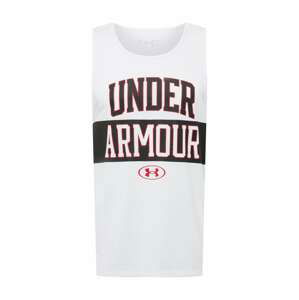 UNDER ARMOUR Funkční tričko 'Tech 2.0'  červená / černá / bílá