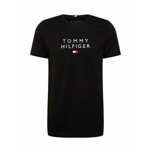 TOMMY HILFIGER Tričko  tmavě modrá / červená / černá / bílá