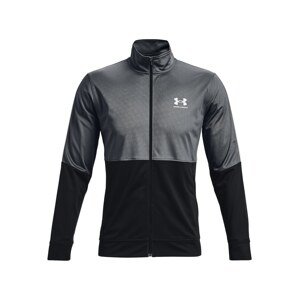 UNDER ARMOUR Sportovní mikina s kapucí  tmavě šedá / černá / bílá