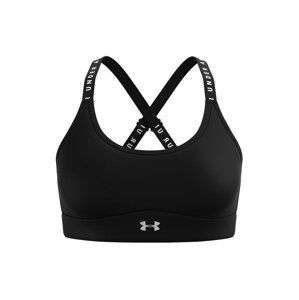 UNDER ARMOUR Sportovní podprsenka 'Infinity'  černá / bílá