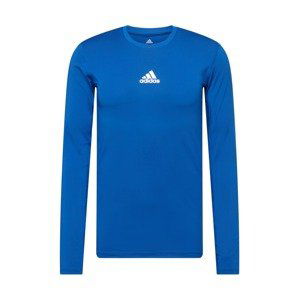 ADIDAS PERFORMANCE Funkční tričko  bílá / královská modrá