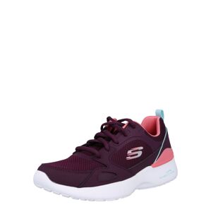 SKECHERS Tenisky  mátová / světle růžová / bordó