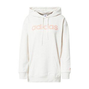 ADIDAS PERFORMANCE Sportovní mikina  offwhite / broskvová