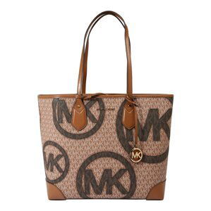 MICHAEL Michael Kors Nákupní taška  světle hnědá / tělová / tmavě hnědá / černá