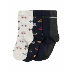 EWERS Ponožky  marine modrá / tmavě šedá / světle šedá / opálová / tmavě zelená