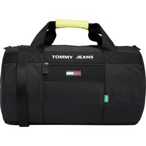 Tommy Jeans Taška Weekender  černá / bílá / námořnická modř / červená