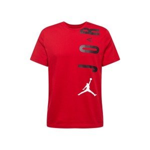 Jordan Tričko  červená / bílá / černá