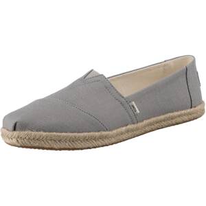 TOMS Espadrilky 'Alpargata'  šedá