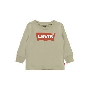 LEVI'S Tričko  khaki / červená / bílá