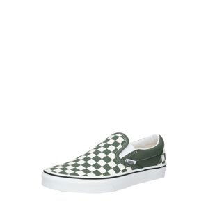 VANS Slip on boty  zelená / bílá