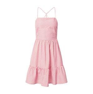 DeFacto Letní šaty  světle růžová / červená