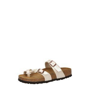 BIRKENSTOCK Žabky 'Mayari'  krémová / růžově zlatá