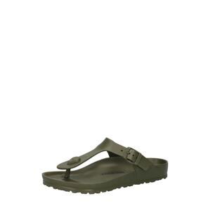 BIRKENSTOCK Žabky 'Gizeh'  khaki