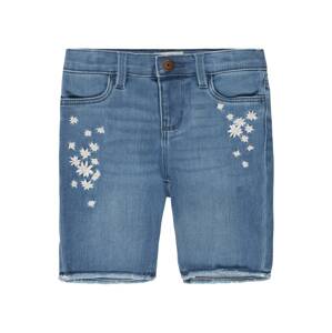 OshKosh Shorts  modrá džínovina / bílá / broskvová