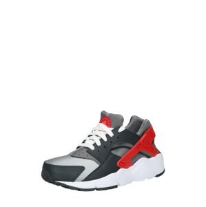 Nike Sportswear Tenisky  šedá / tmavě šedá / červená