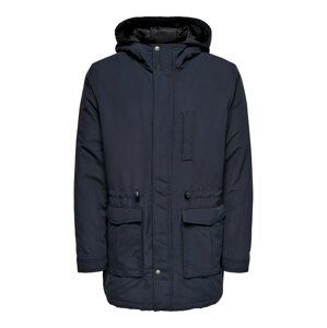 Only & Sons Zimní parka  marine modrá