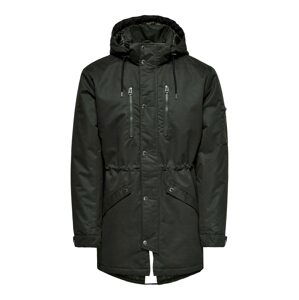 Only & Sons Zimní parka 'Klaus'  tmavě zelená