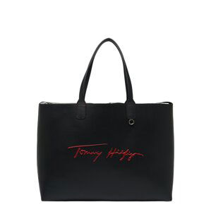 TOMMY HILFIGER Nákupní taška  noční modrá / červená / bílá / světlemodrá