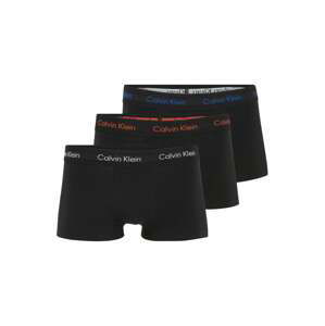Calvin Klein Underwear Boxerky  černá / bílá / světle červená / královská modrá