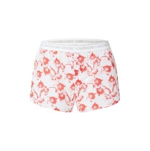 Calvin Klein Underwear Pyžamové kalhoty  bílá / světle červená