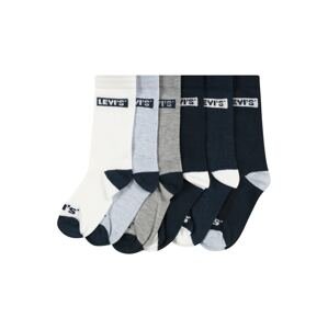 LEVI'S Ponožky  opálová / tmavě modrá / šedá / bílá