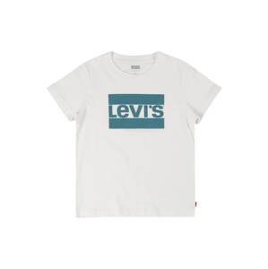 LEVI'S Tričko  pastelová modrá / bílá