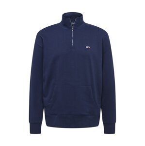 Tommy Jeans Mikina  námořnická modř / světlemodrá / červená / bílá