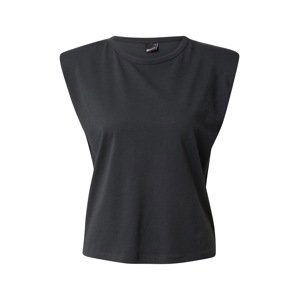 Gina Tricot Top 'Fran'  antracitová