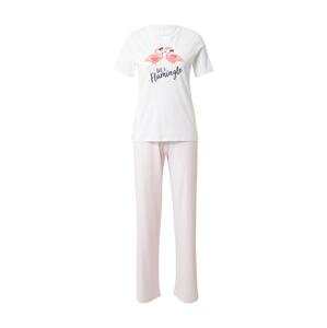 ONLY Pyjama 'MARIE'  růžová / bílá / pink / černá