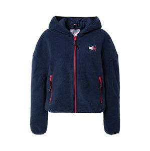 Tommy Jeans Přechodná bunda  námořnická modř / červená / bílá