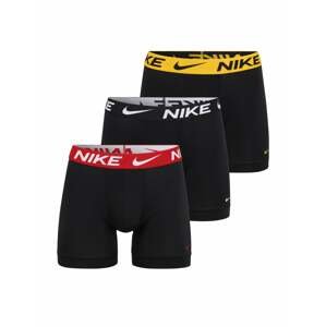 NIKE Sportovní spodní prádlo  černá / bílá / žlutá / červená