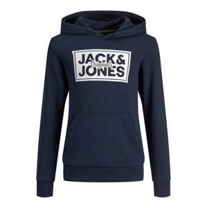 Jack & Jones Junior Mikina  khaki / bílá / tmavě modrá