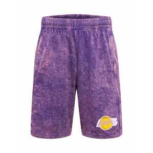 Mitchell & Ness Kalhoty  tmavě fialová / fialová