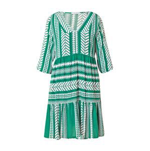 ABOUT YOU Letní šaty 'Sunny'  zelená / bílá