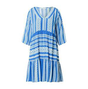 ABOUT YOU Letní šaty 'Sunny'  modrá / bílá