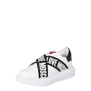 Love Moschino Sneaker  bílá / černá / červená
