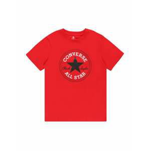 CONVERSE Tričko 'CHUCK'  červená / bílá / námořnická modř