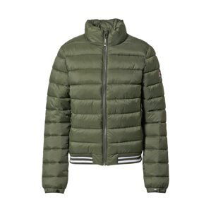 Superdry Přechodná bunda 'Fuji'  khaki / bílá